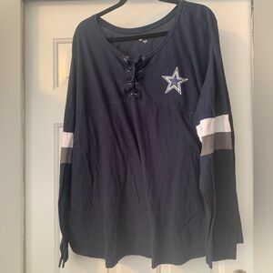 Women’s Dallas Cowboys NFL long sleeve shirt size 3X